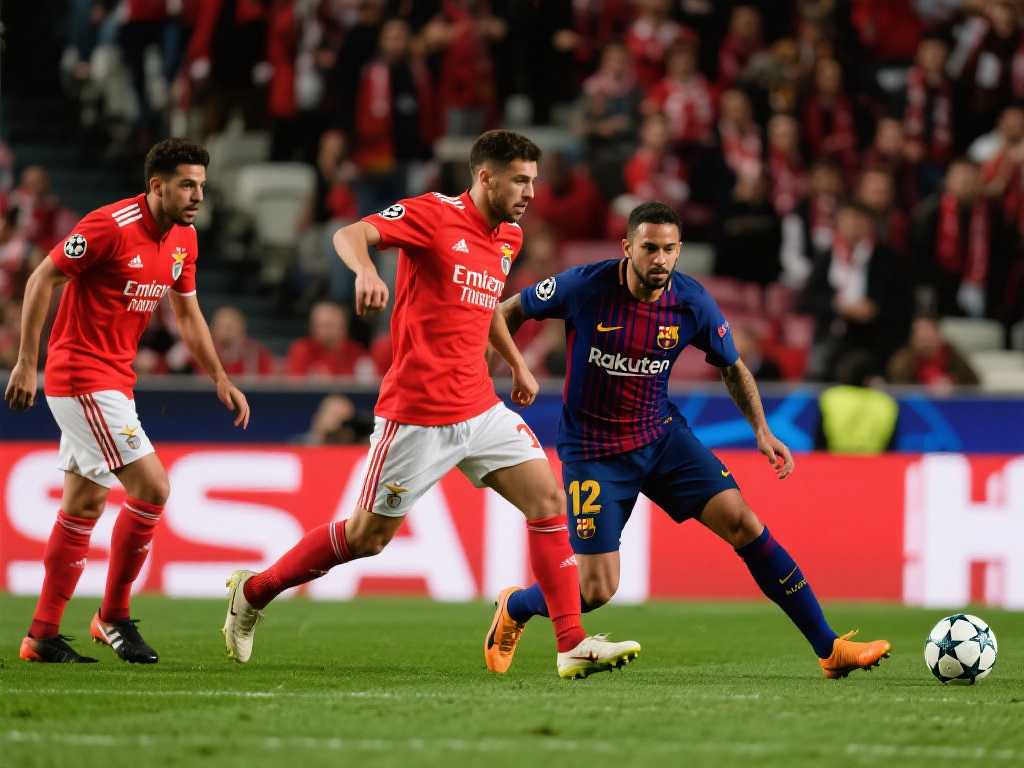 尽管巴萨占据主场之利，但本菲卡绝非任人宰